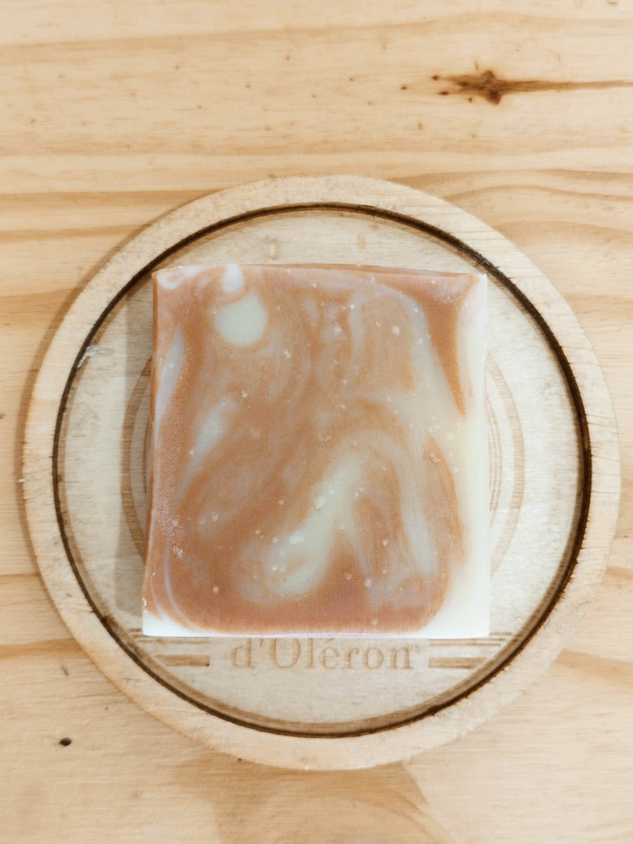 Savon Artisanal - Huile d'olive & Argile Rouge - savons sO plaisir Savon Artisanal - Huile d'olive & Argile Rouge - savons sO plaisir