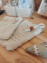 Charger l'image dans la galerie, Sachet Pochette Savon en Sisal ou en Rami - La Savonnière d'Oléron