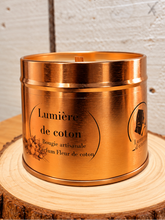 Charger l'image dans la galerie, Bougie Fleur de Coton – Lumière de Coton | Lumière d'Oléron - Format 100gr ou 195gr