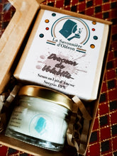 Charger l&#39;image dans la galerie, Savon artisanal au lait d’ânesse – saponifié à froid - Pot de beurre de karité brut non raffiné – cosmétique naturel - Coffret soin naturel pour peau sensible