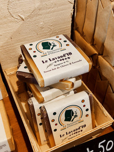 Savon Surgras au Lait de Chèvre et Lavande "Le Lavand'IØ " (à partir de 3,50€)